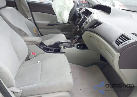 2012 Honda Civic Lx из США, поврежденный, VIN 2HGFB2F56CH560545